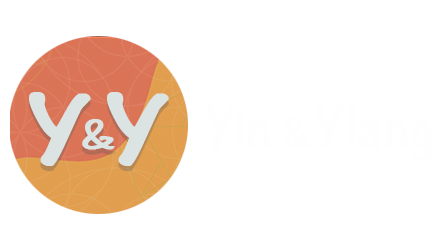 yin & ylang - logo blanc